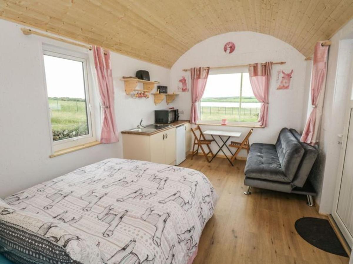 The Beautiful Lazy Llama Shepherd Hut Farm Stay Ballyshannon Exterior photo